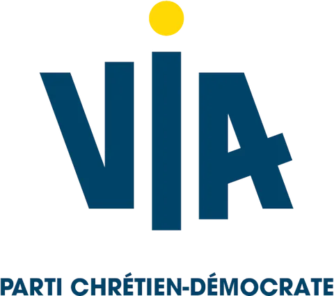 Logo officiel de VIA | Parti Chrétien-Démocrate